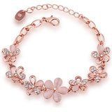 randiose Grandiose Rose Gold Plated Bracelet for girls