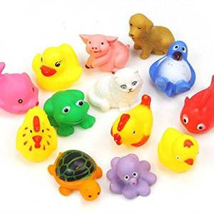 Animal Bath Toys (Assortment of 13 toys)